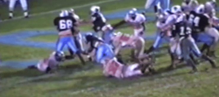 Gary Whaley Louisville Leopards 2002 Vs. Minerva Lions Football