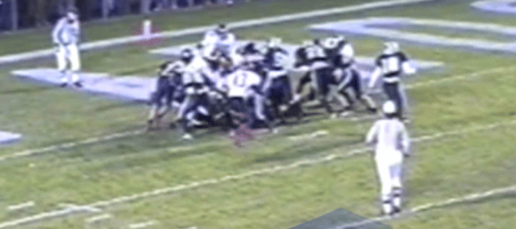 Jason Farkas Louisville Leopards 2000 Football Vs. Canfield Cardinals Playoffs