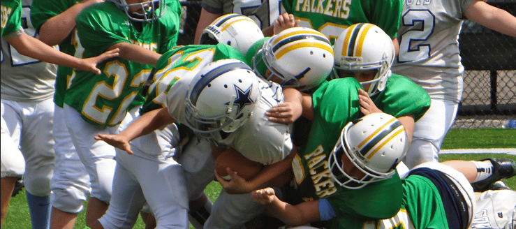 Louisville Little Leopards Football Packers Cowboys