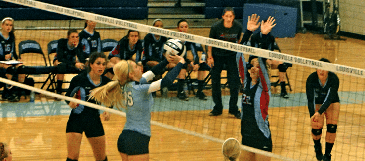 Emily Hollifield Louisville Lady Leopards Volleyball Vs. Alliance Aviators