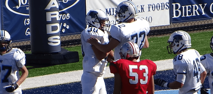 Louisville Leopards JV Football Vs. Canton South Wildcats