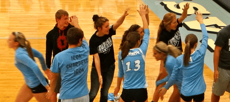 Louisville Lady Leopards Volleyball Fan Tunnel
