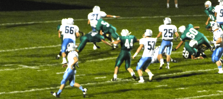 Connor Zwick Louisville Leopards Vs. West Branch Warriors Football